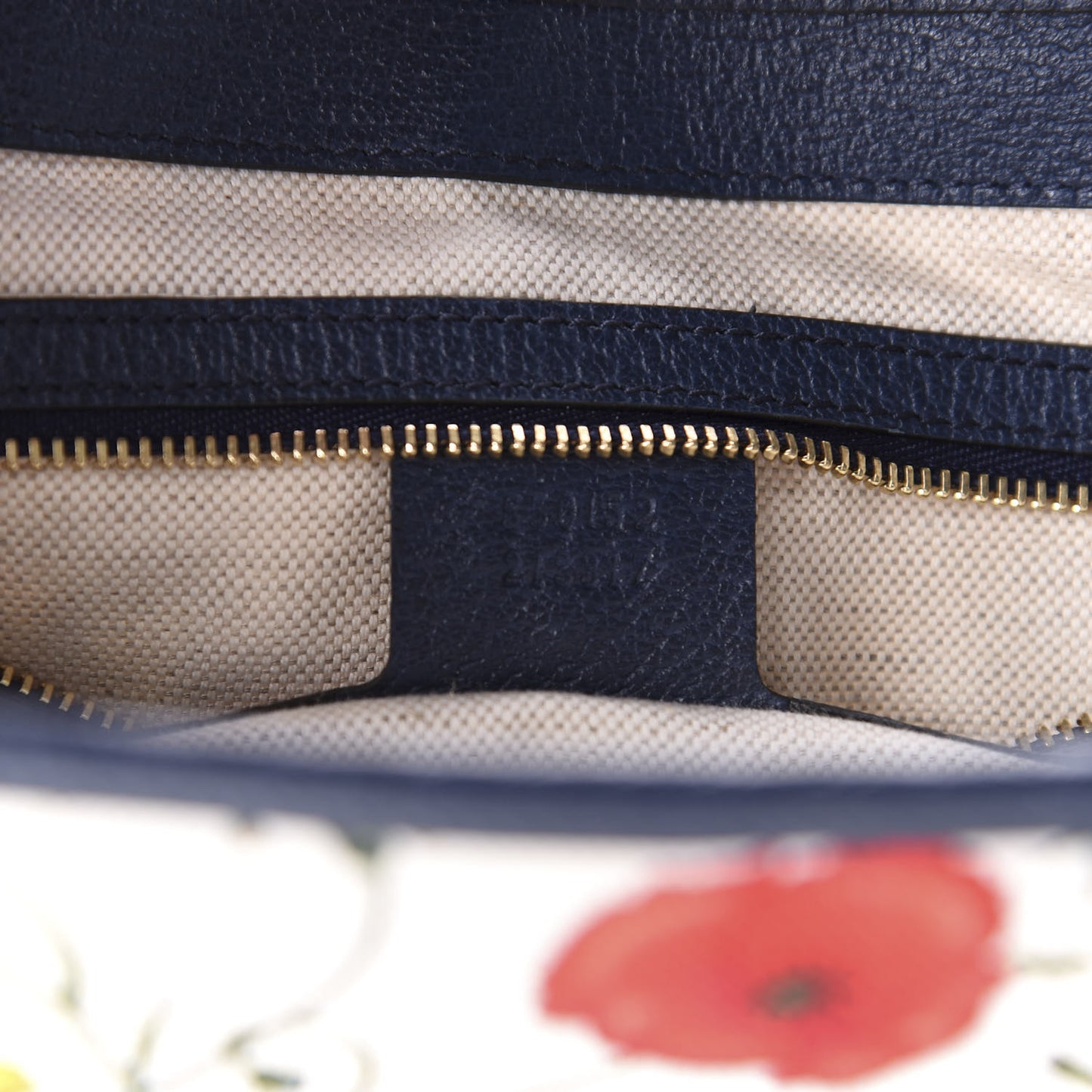 Canvas Flora Medium Jackie Hobo Blue Agata