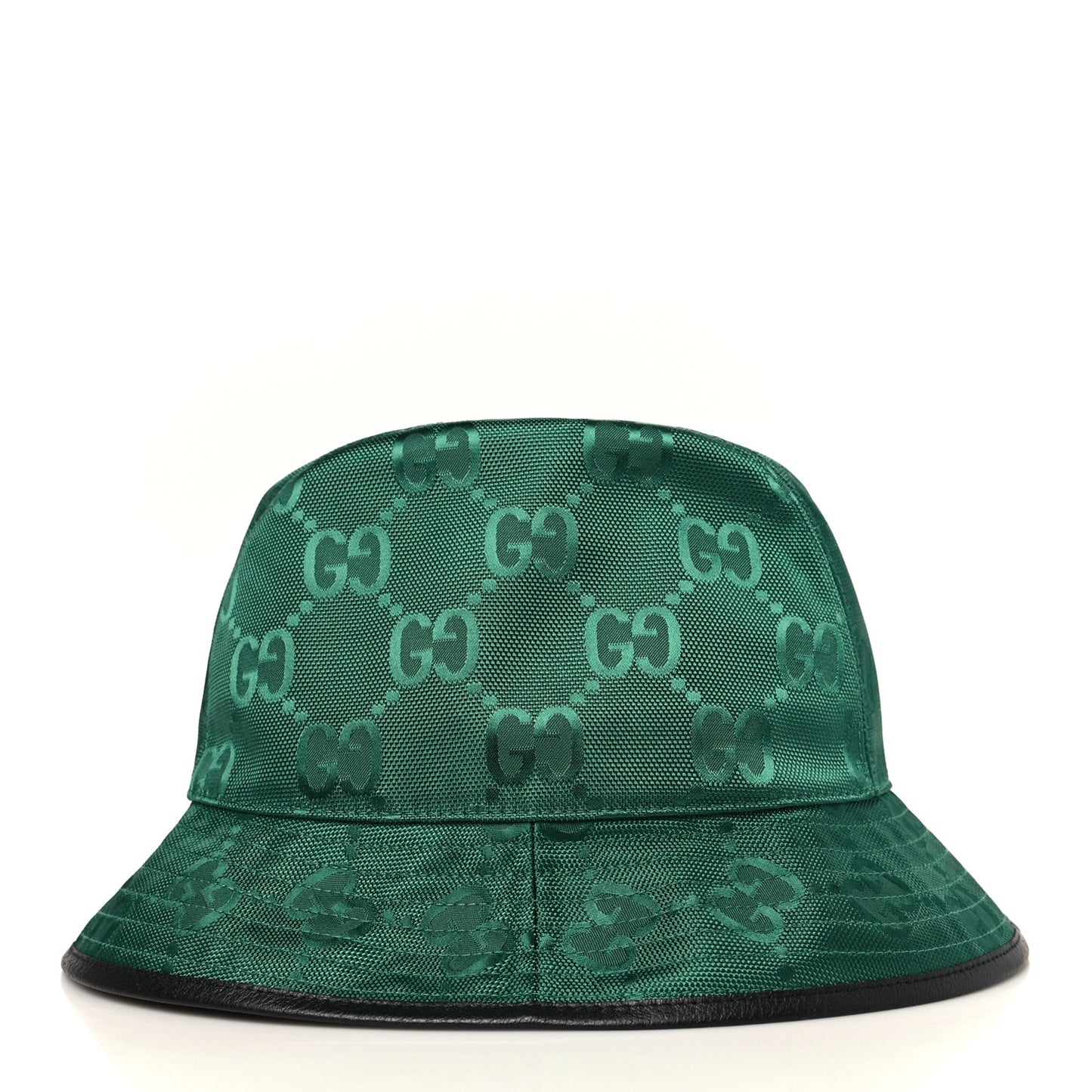 Econyl Nylon Monogram Off The Grid Will Bucket Hat XL Scrabble Green Black