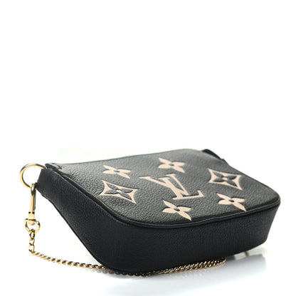 Louis Vuitton Empreinte Monogram Giant Mini Pochette Accessories Black 3 of 4