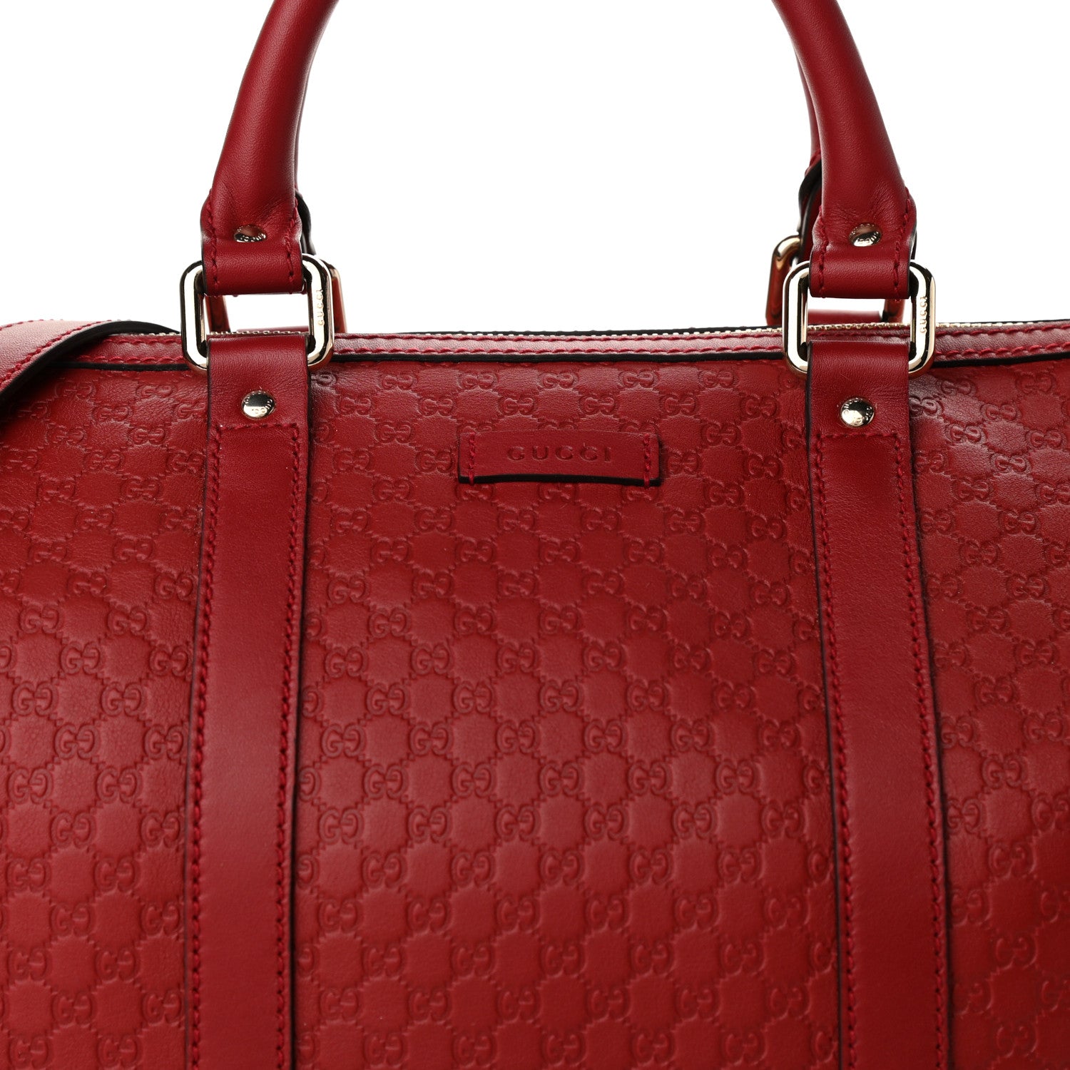 Gucci Microguccissima Medium Boston Red 7 of 9