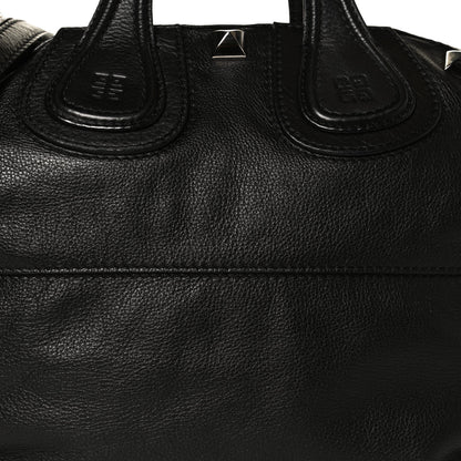 Givenchy Waxy Grained Calfskin Studded Medium Nightingale Black 8 of 12