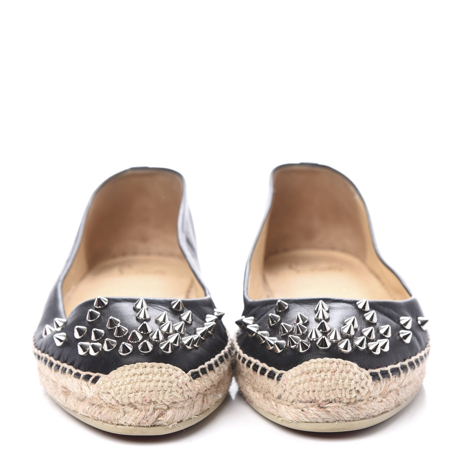 Christian Louboutin Nappa Aliochette Espadrilles 40 Black 2 of 8