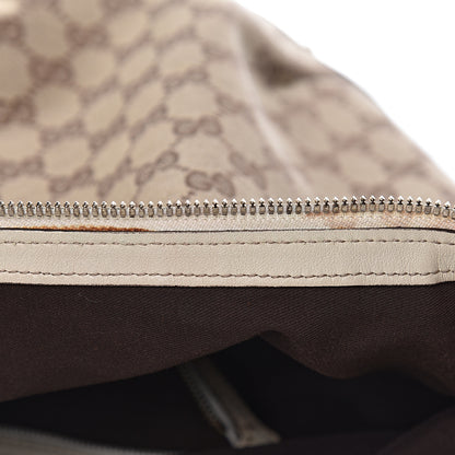 Gucci Monogram Large Biba Studded Hobo Off White 16 of 22
