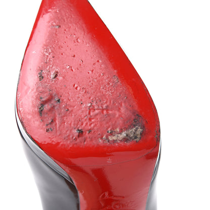 Christian Louboutin Patent Pigalle Plato 120 Pumps 37.5 Black 9 of 11
