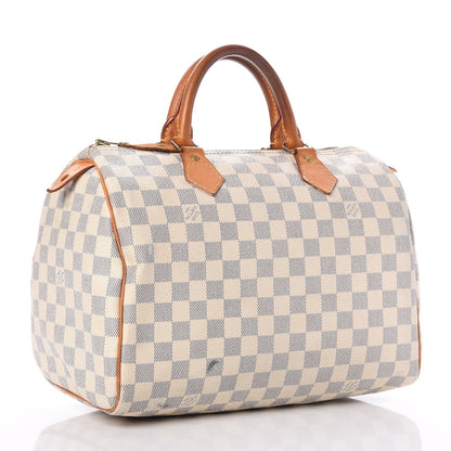 Louis Vuitton Damier Azur Speedy 30 3 of 7