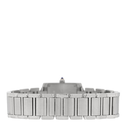 Cartier Stainless Steel 20mm Tank Francaise Quartz Watch 3 of 4