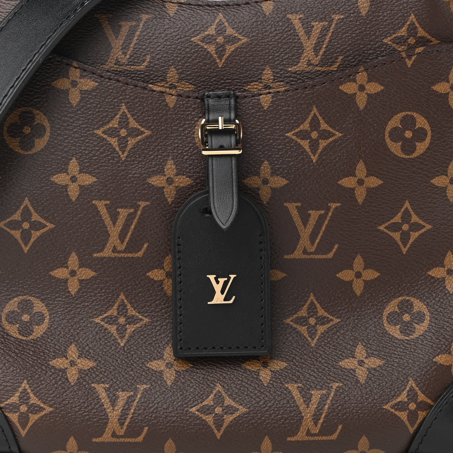 Louis Vuitton Monogram Odeon PM Black 7 of 8