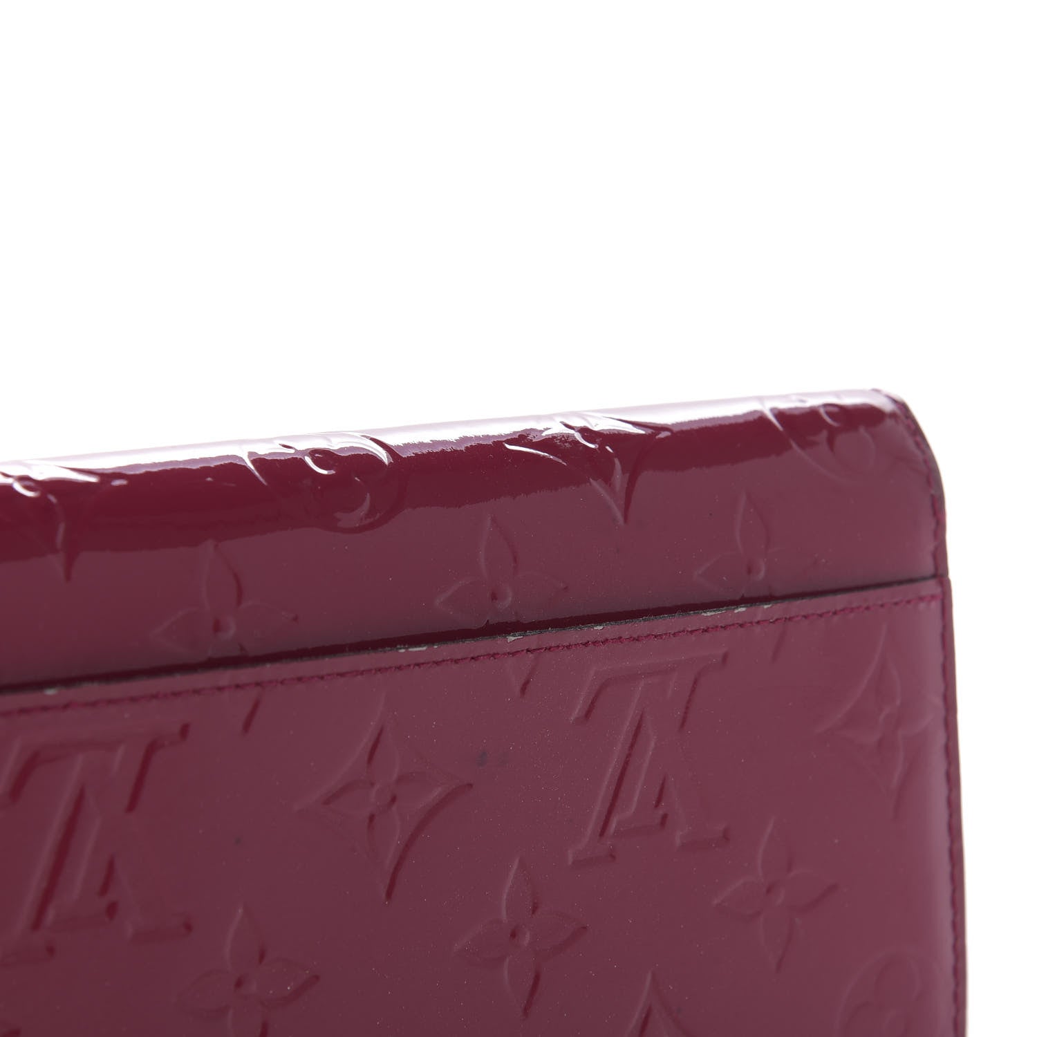 Louis Vuitton Vernis Sarah Wallet NM Rose Indien 7 of 8