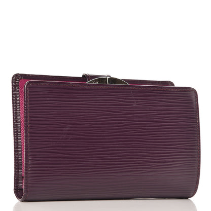 Louis Vuitton Epi French Purse Wallet Cassis 3 of 8