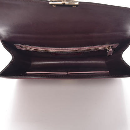 Valentino Garavani Vitello Medium Glam Lock Rockstud Flap Rubin Water Rose Marine 5 of 9