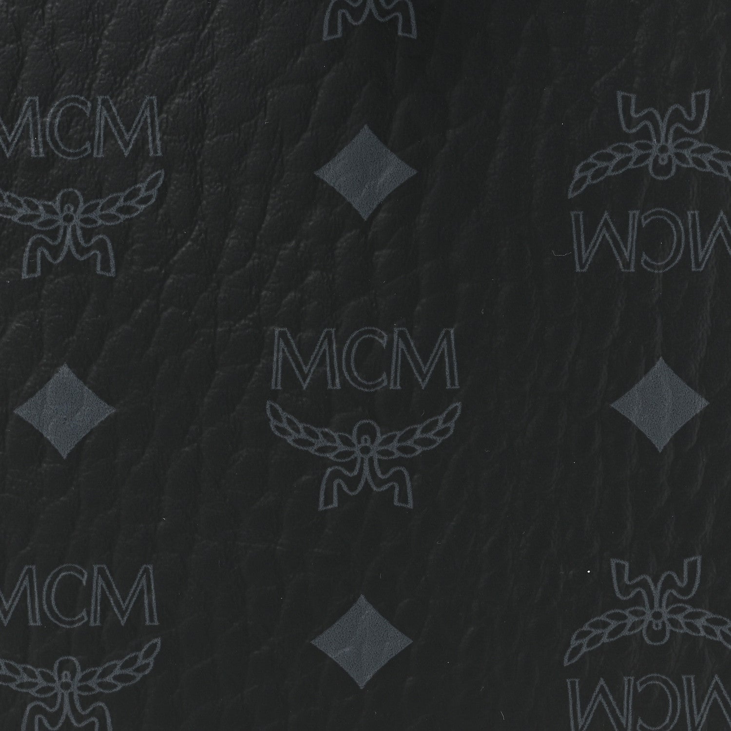 MCM Visetos Medium Dessau Drawstring Bucket Bag Black 8 of 10