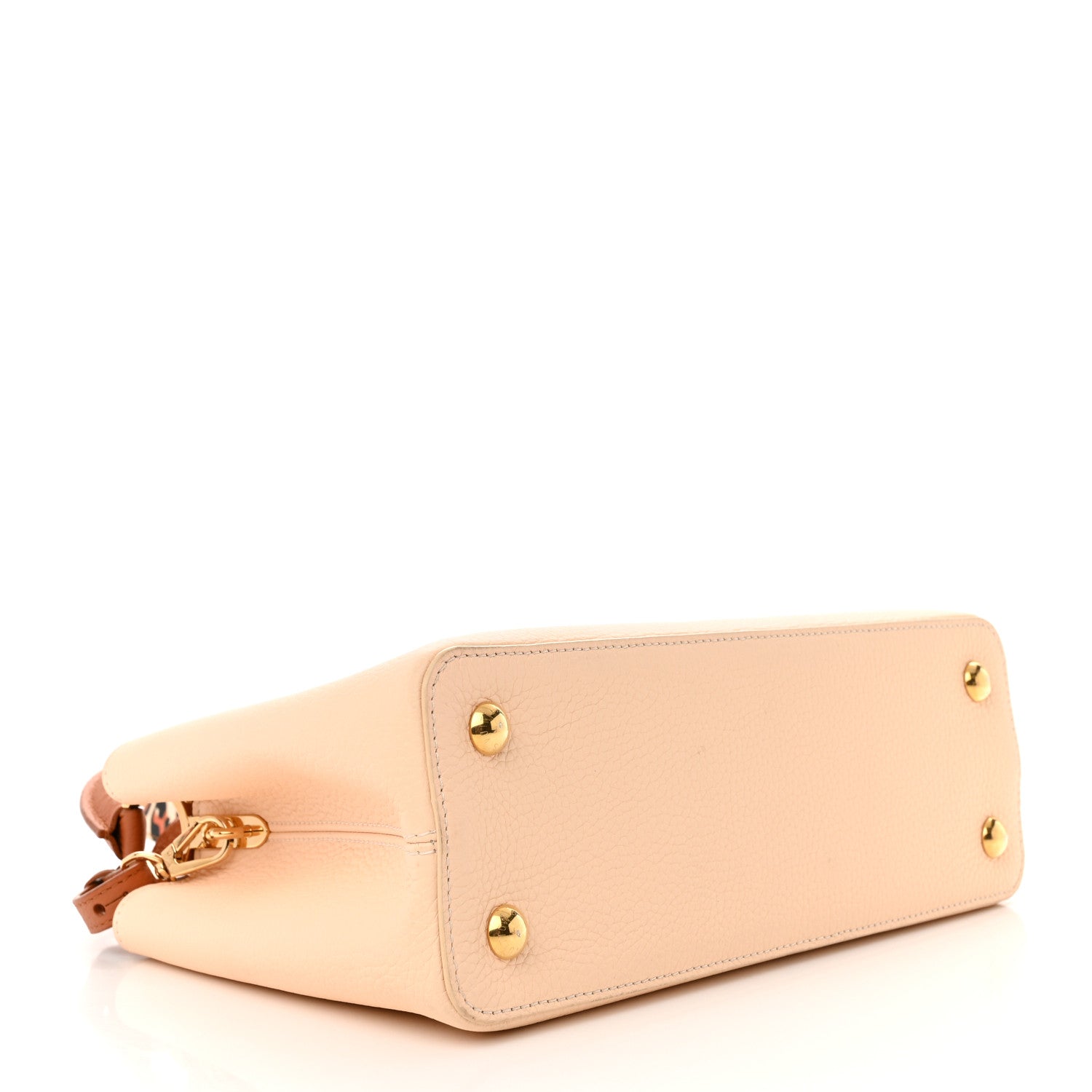 Louis Vuitton Taurillon Wild At Heart Capucines PM Creme Multicolor 4 of 10