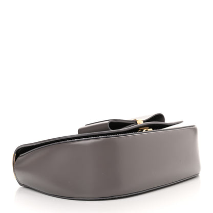 Salvatore Ferragamo Smooth Calfskin Anna Shoulder Bag Urban Grey 4 of 13