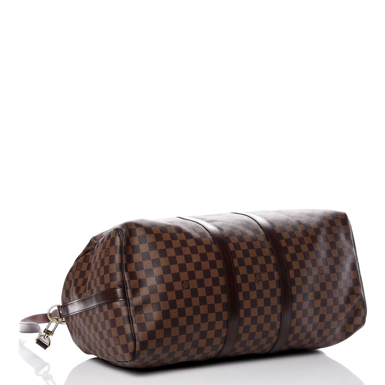 Louis Vuitton Damier Ebene Keepall Bandouliere 55 4 of 11