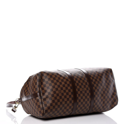 Louis Vuitton Damier Ebene Keepall Bandouliere 55 4 of 11