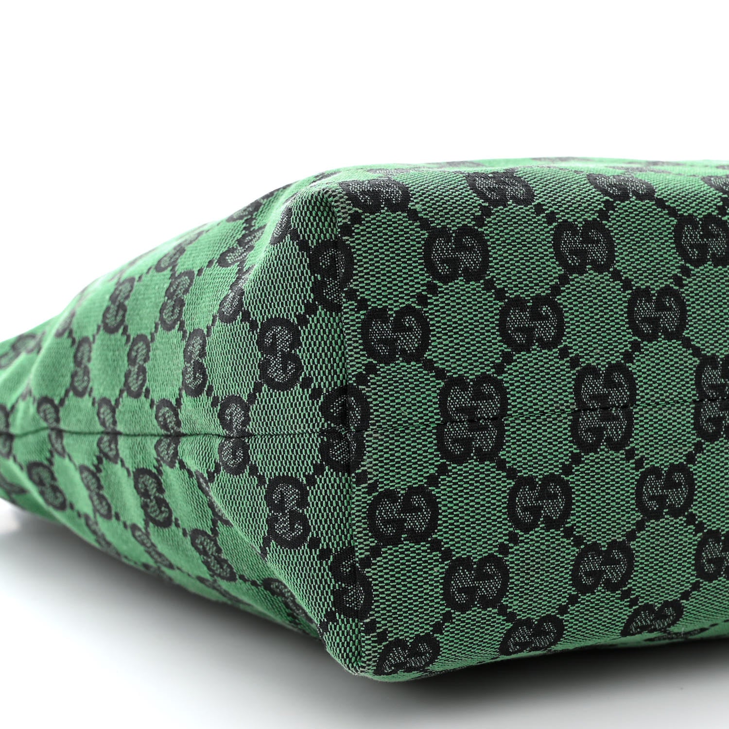 Gucci Monogram Tote Bag Green 9 of 10