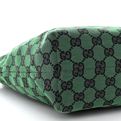 Gucci Monogram Tote Bag Green 9 of 10