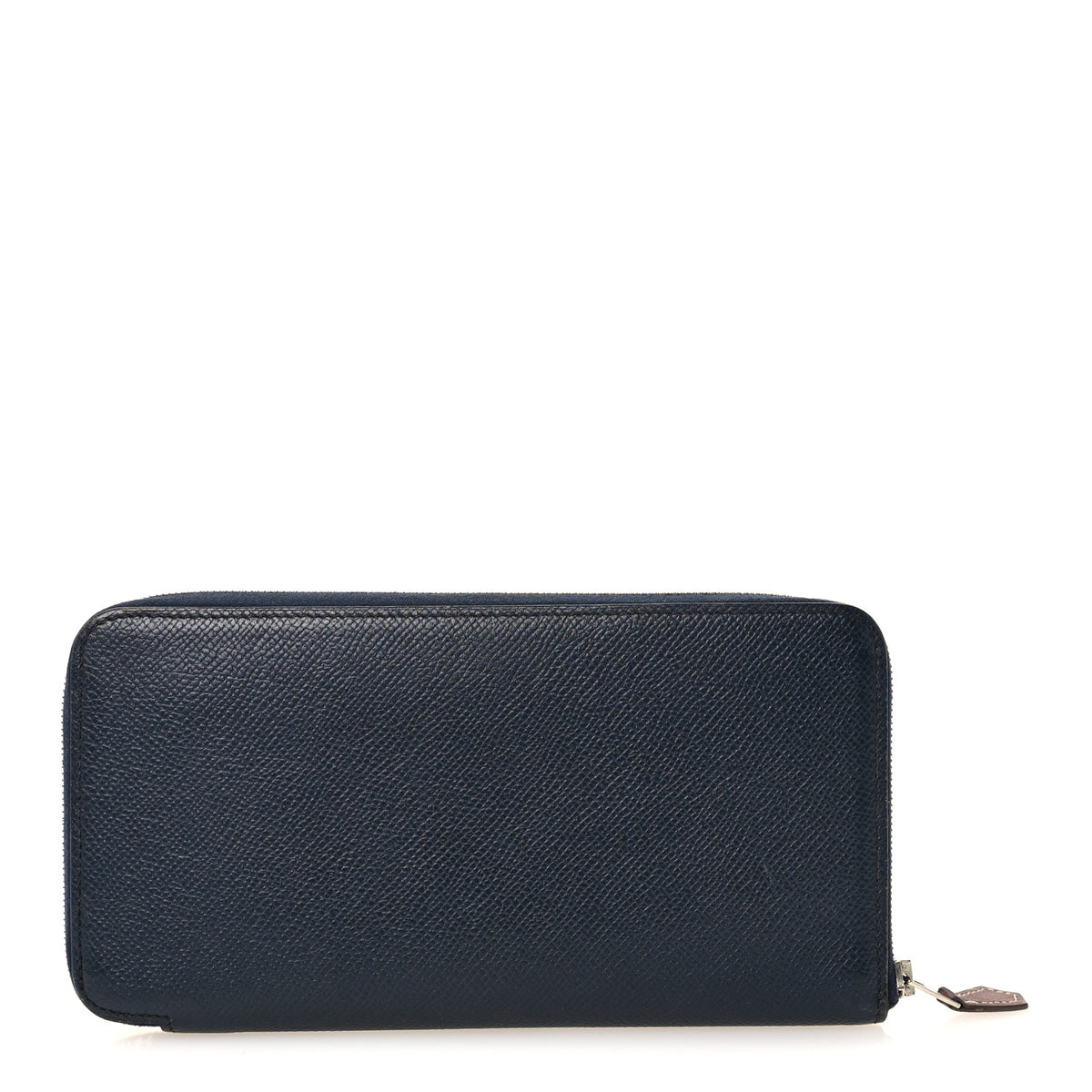 Hermes Epsom Silk'In Wallet Bleu Indigo Rouge De Coeur 1 of 10