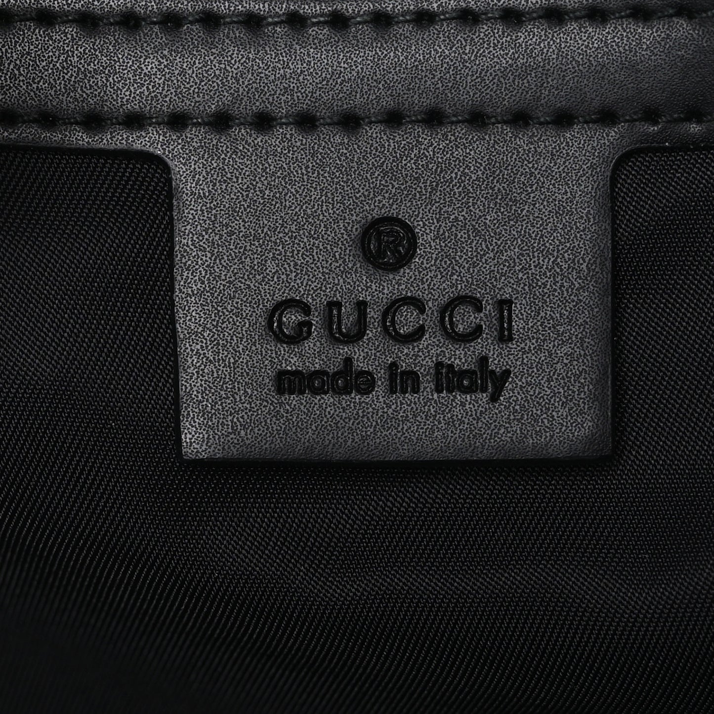 Soft GG Supreme Monogram Web Vertical Tote Black