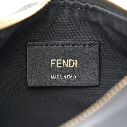 Fendi Vitello Grace Matte Mini Fendigraphy Hobo Bag Black 6 of 11