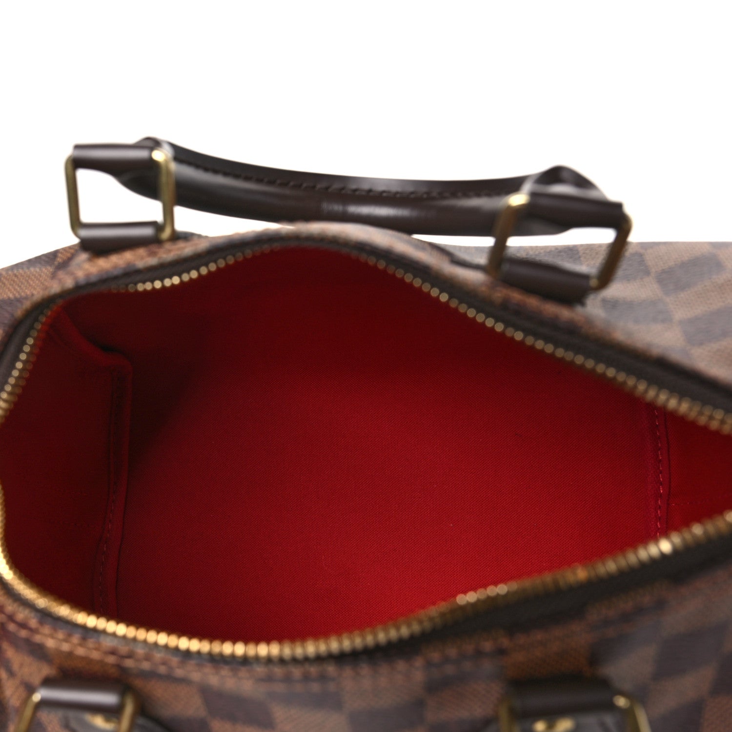 Louis Vuitton Damier Ebene Speedy Bandouliere 25 5 of 9