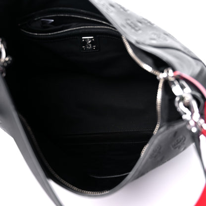 MCM Calfskin Ottomar Large Klara Hobo Black 5 of 12