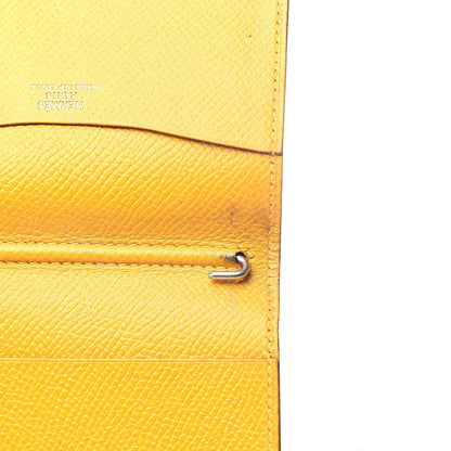 Hermes Courchevel Globe Trotter Agenda Cover PM Jaune 7 of 9
