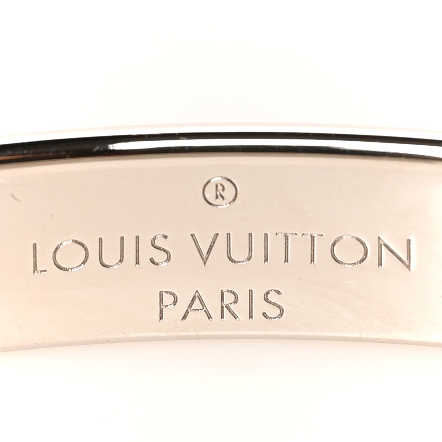 Palladium Monogram Nanogram Cuff S Silver