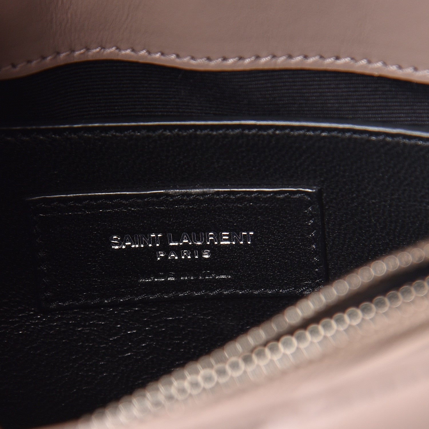 Saint Laurent Calfskin Y Quilted Monogram Small Loulou Chain Satchel Taupe Sable 6 of 10