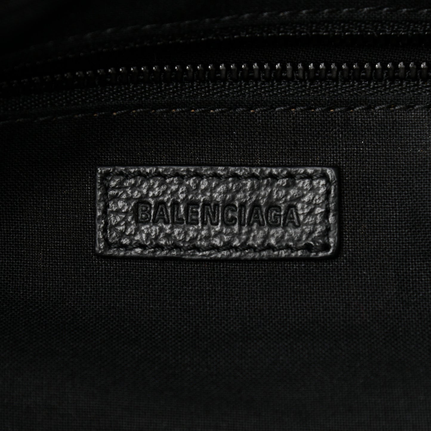 Grained Calfskin Black Hardware Small Neo Classic Hobo Black