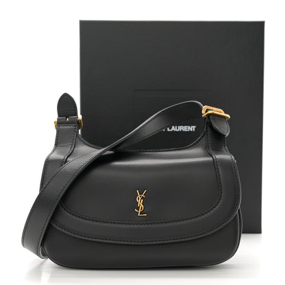 Saint Laurent Smooth Calfskin Small Charlie Shoulder Bag Black 12 of 12