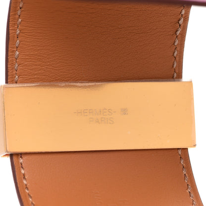 Hermes Matte Alligator Collier De Chien CDC Bracelet T1 5P Pink 5 of 7