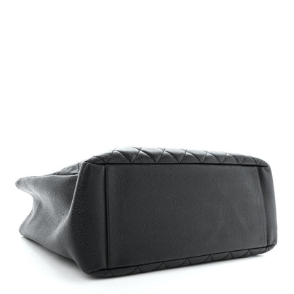 Chanel Caviar Quilted Grand Shopping Tote GST Black 4 of 11