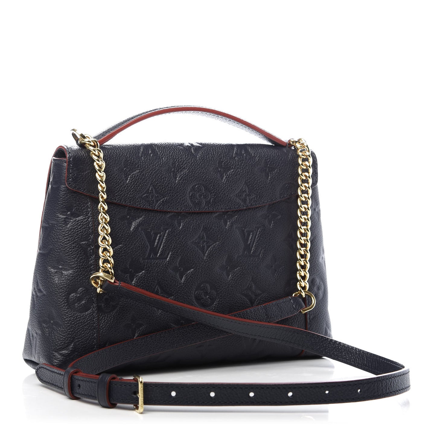 Empreinte Blanche BB Marine Rouge