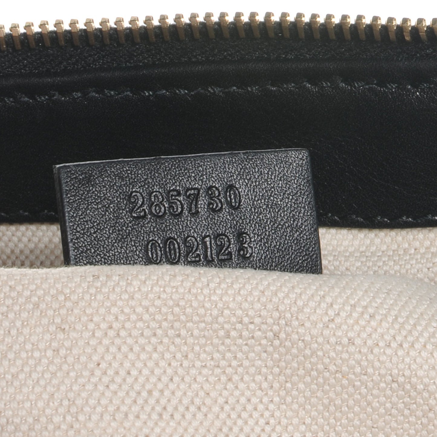 Guccissima Large Sukey Top Handle Bag Black