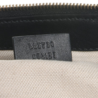 Gucci Guccissima Large Sukey Top Handle Bag Black 8 of 8