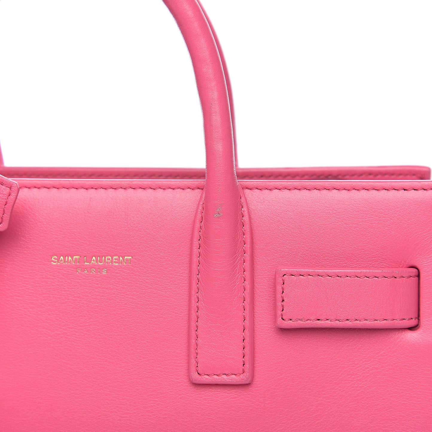 Calfskin Nano Sac De Jour Rose Clair