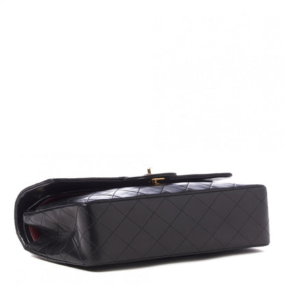 Chanel Lambskin Quilted Medium Double Flap Black 4 of 10
