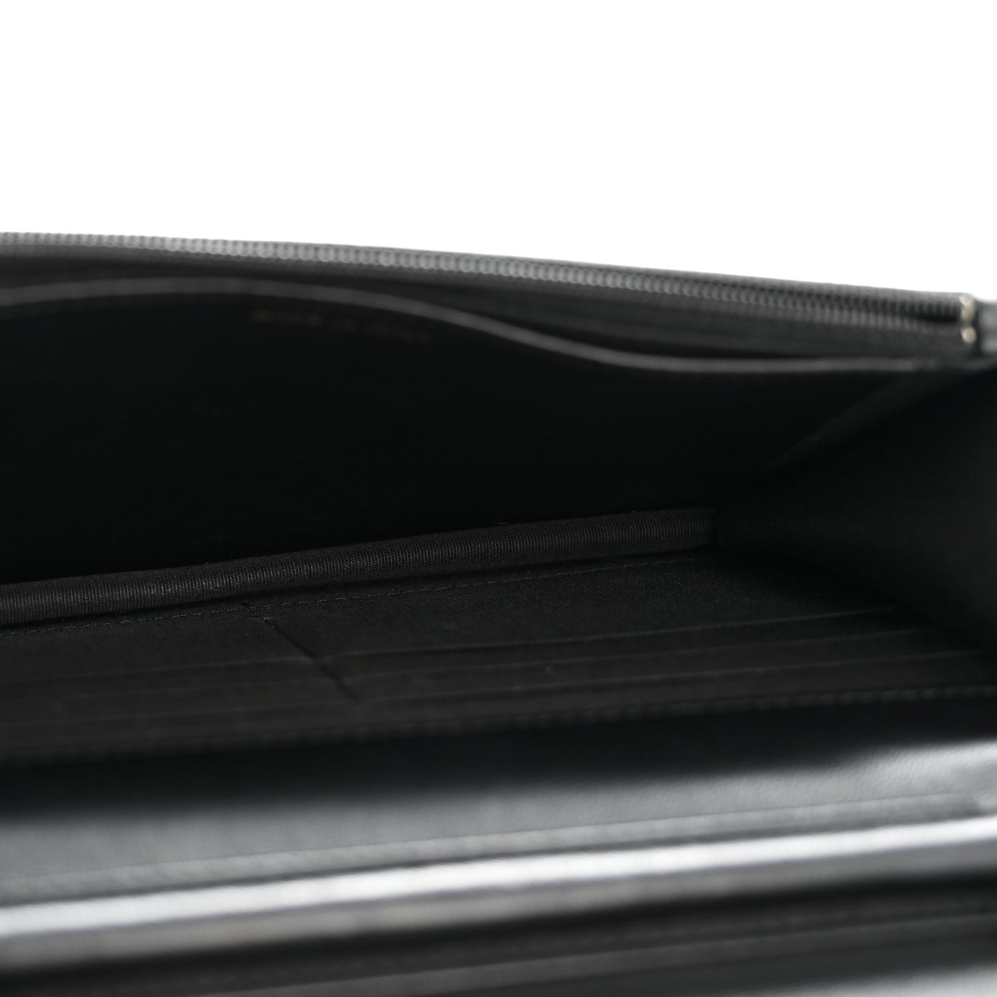 Lambskin Quilted All About Chanel Charm Wallet On Chain WOC Black