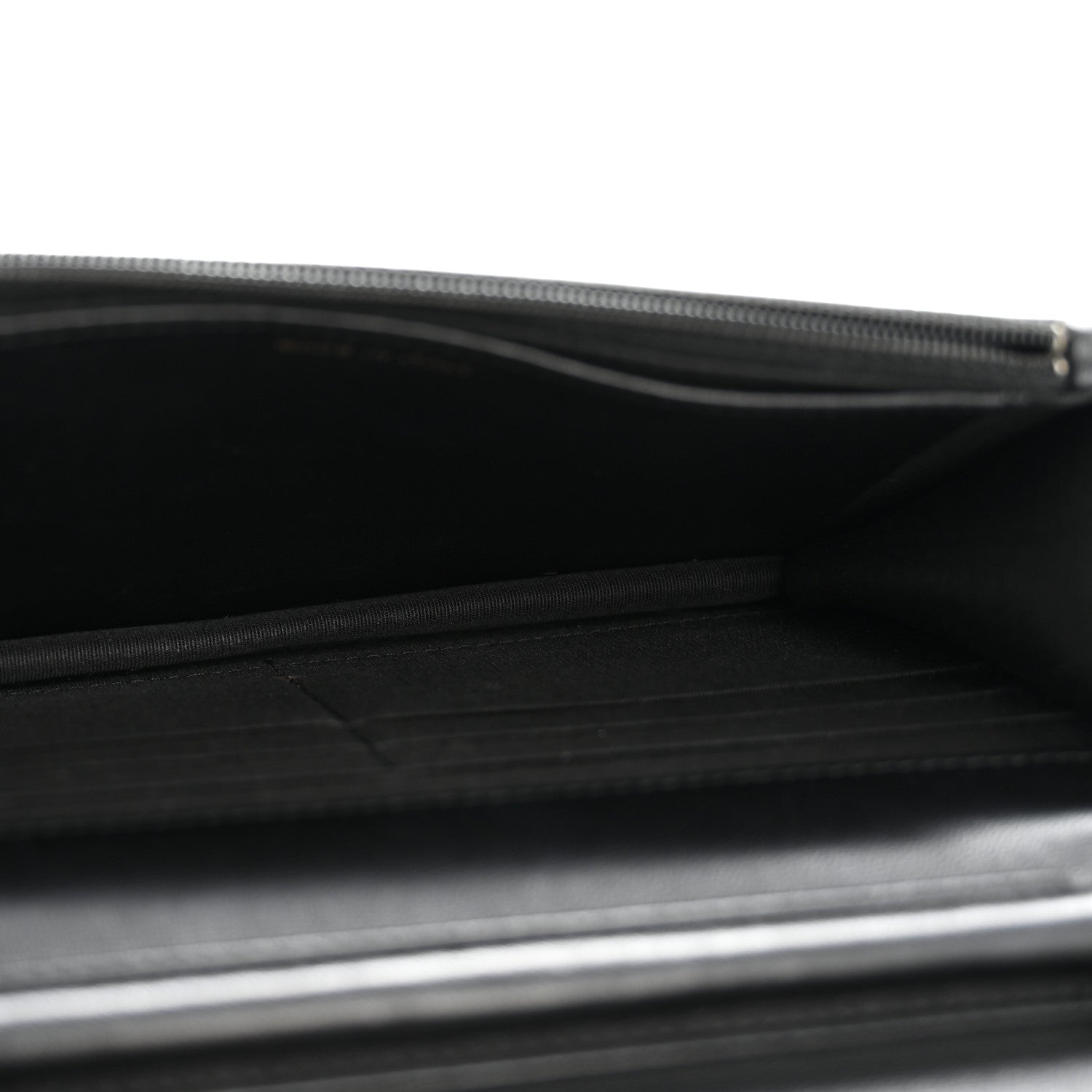 Chanel Lambskin Quilted All About Chanel Charm Wallet On Chain WOC Black 5 of 13