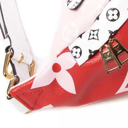 Louis Vuitton Monogram Giant Bumbag Rouge 6 of 9