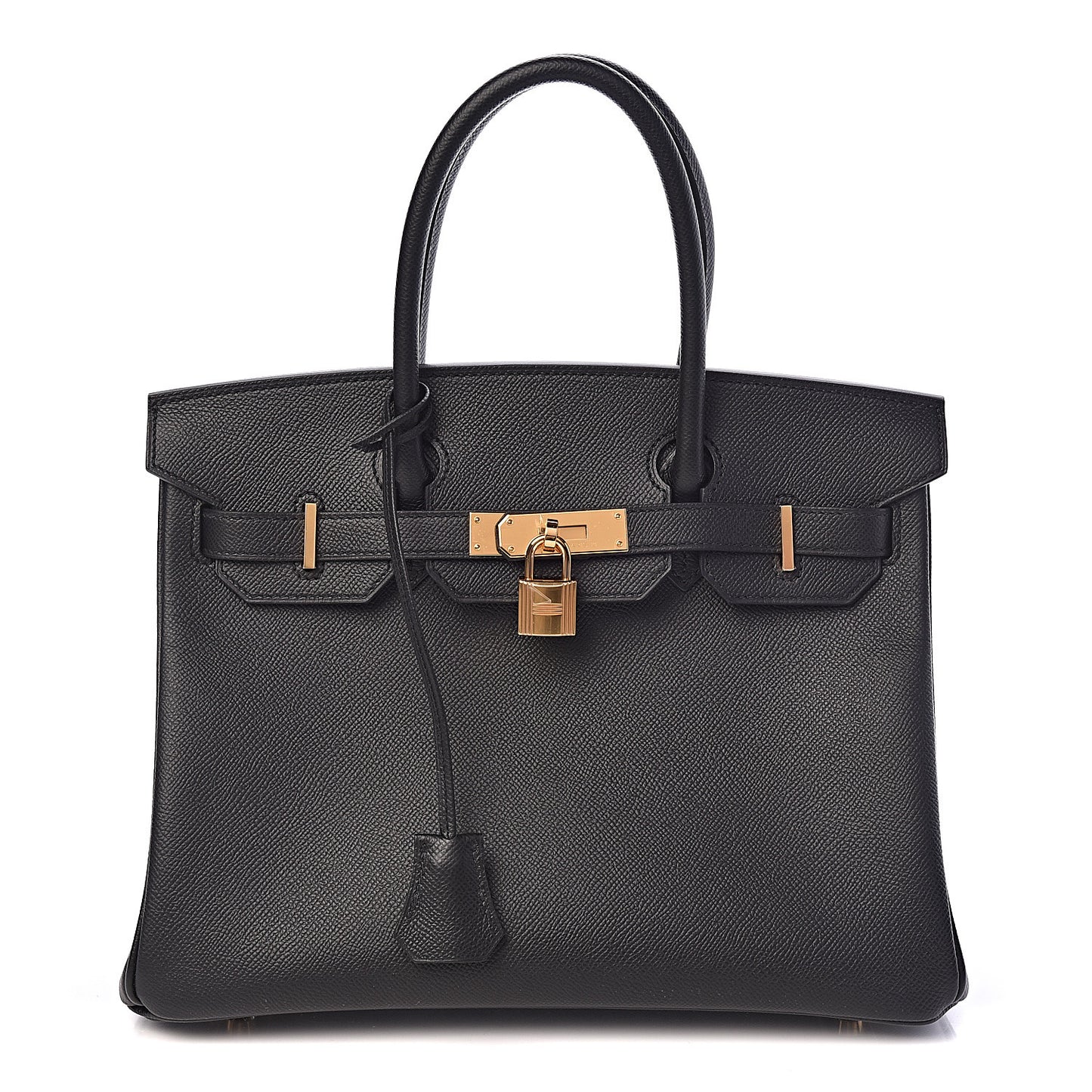 Epsom Birkin 30 Black