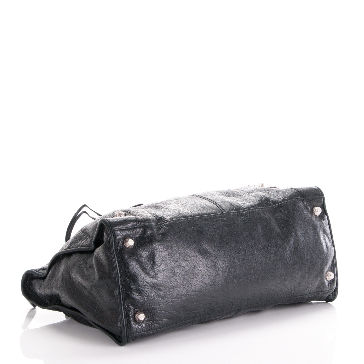 Balenciaga Agneau Giant 12 Silver Hardware Work Black 4 of 7