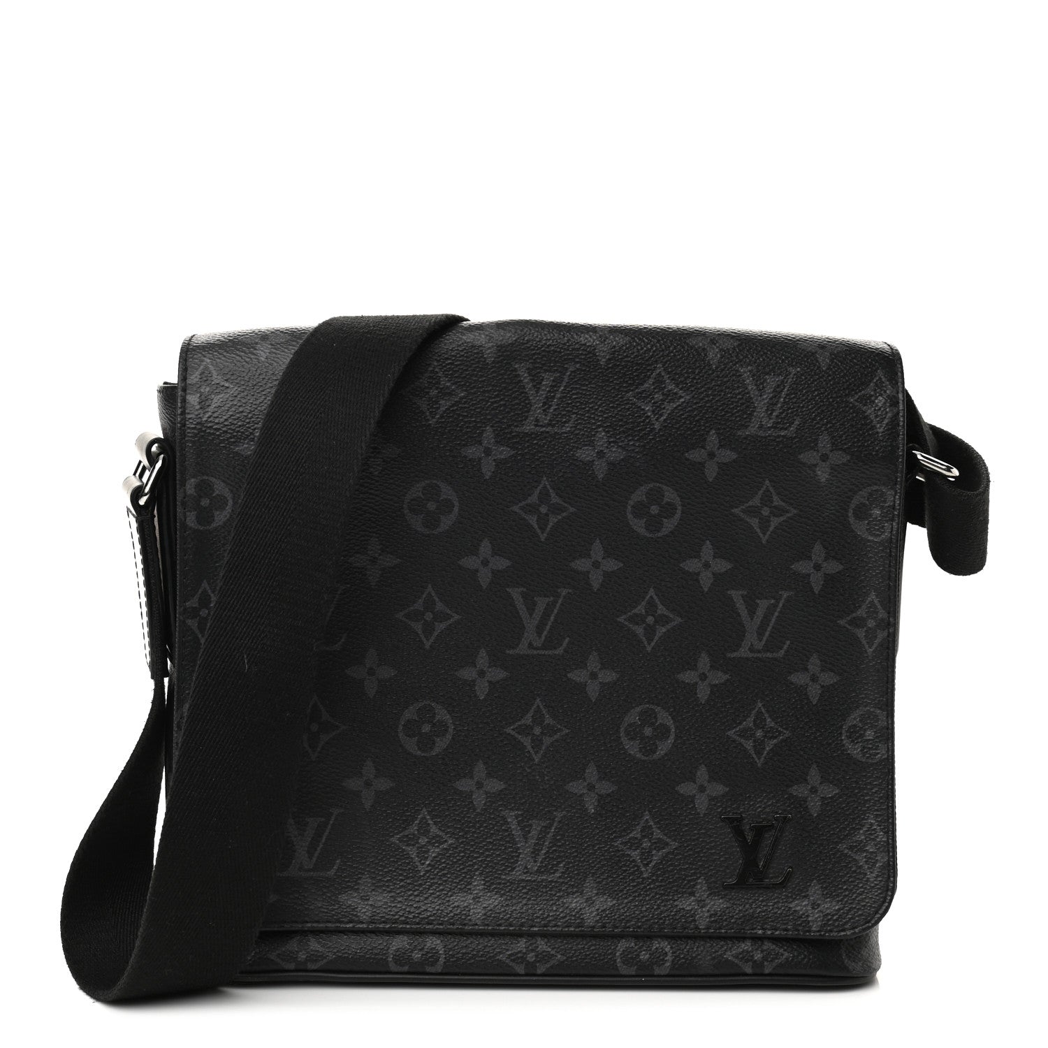 Louis Vuitton Monogram Eclipse District PM Black 1 of 9