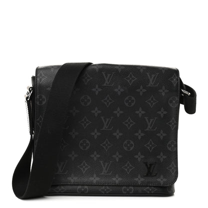 Louis Vuitton Monogram Eclipse District PM Black 1 of 9