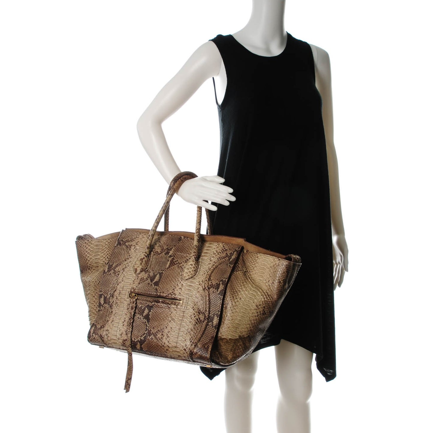 Python Medium Phantom Luggage Natural