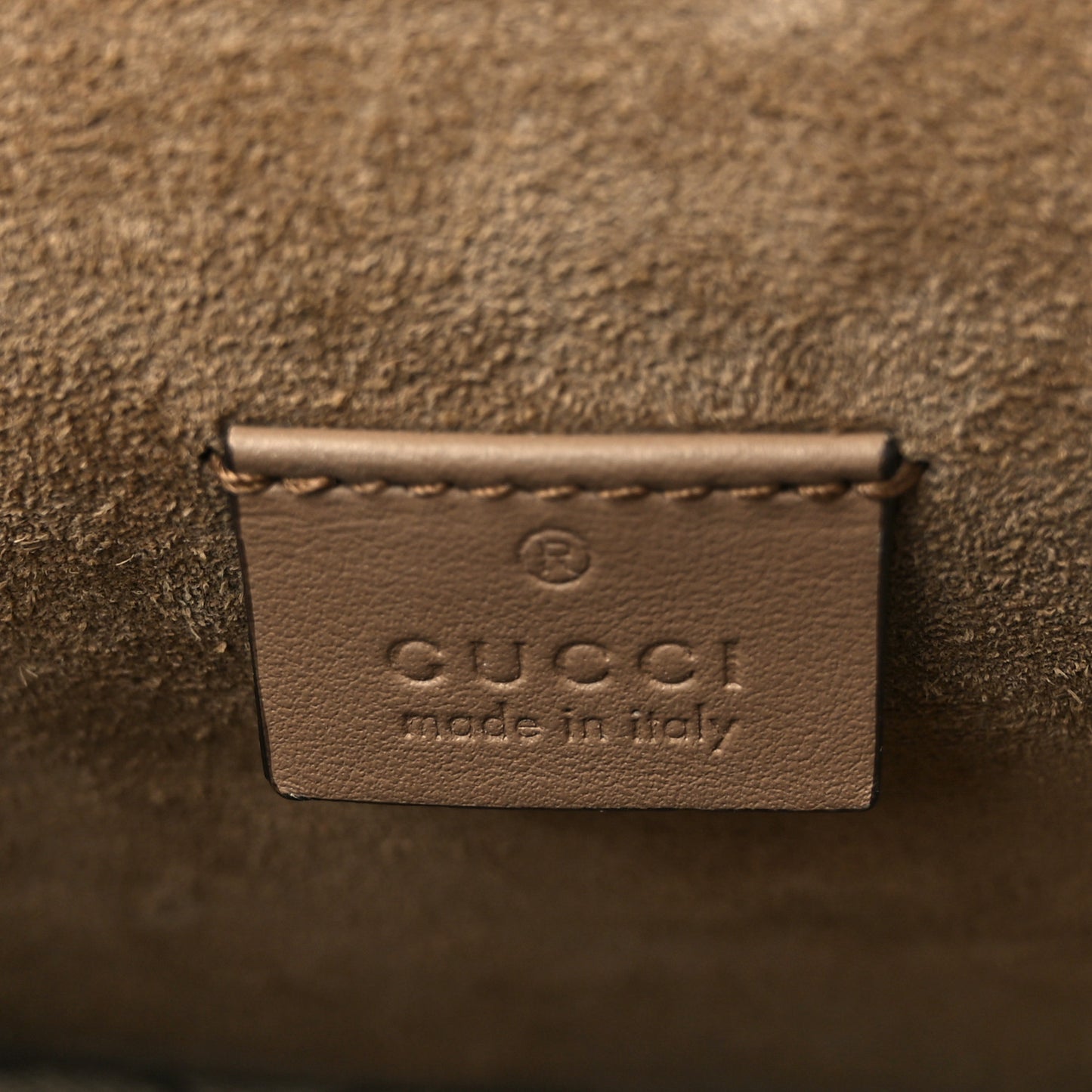 GG Supreme Monogram Small Dionysus Shoulder Bag Taupe