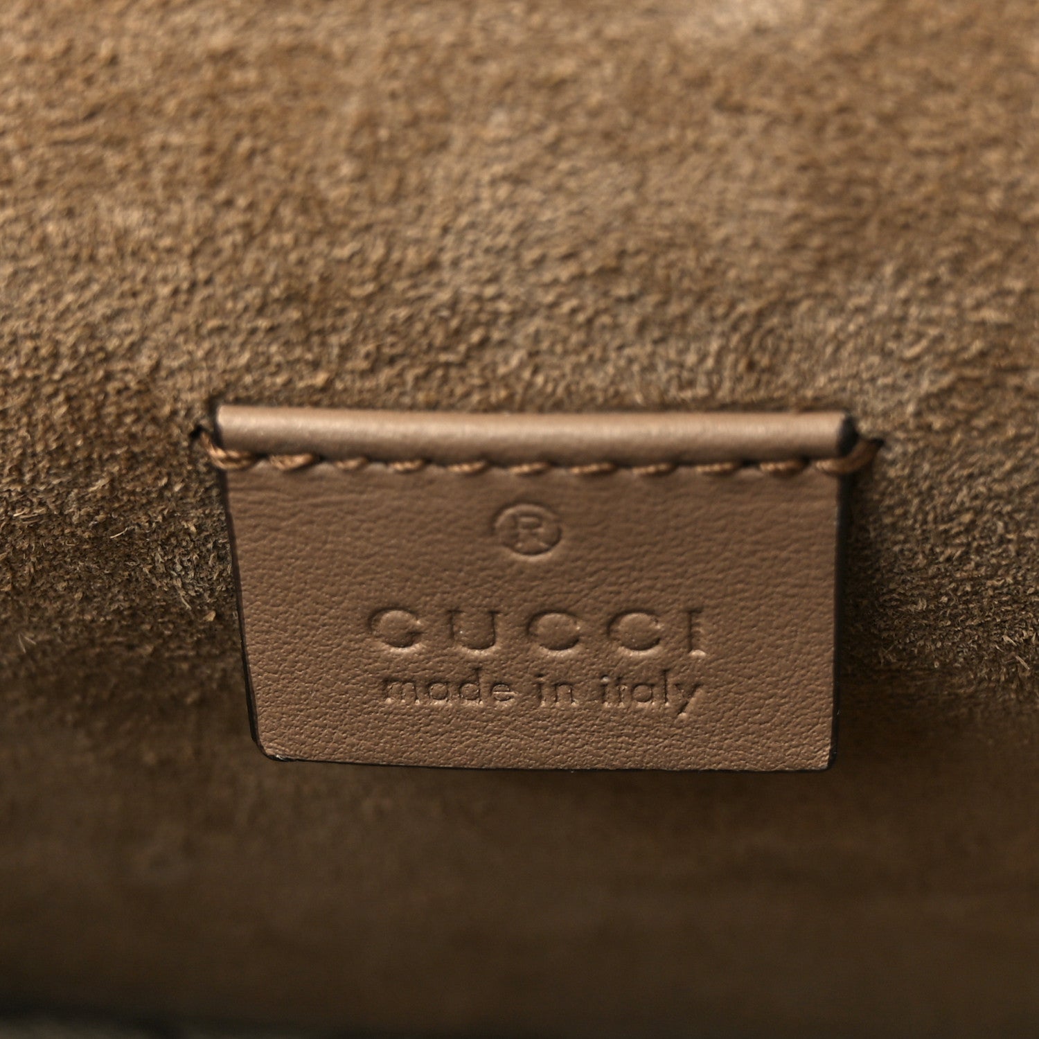 Gucci GG Supreme Monogram Small Dionysus Shoulder Bag Taupe 6 of 11