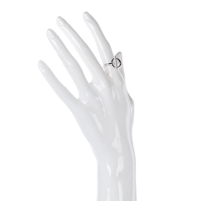 Hermes 18K White Gold Diamond PM Echappee Ring 48 4.5 2 of 7