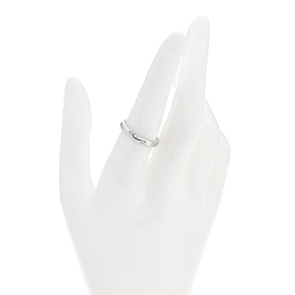 Tiffany Platinum Diamond 3mm Etoile Band Ring 56 7.5 2 of 4